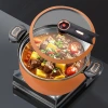 عبر الحدود، يُطبخه قدر قدر من الحساء في قدور الحساء Specification image